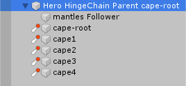 Hinge Chain 3D Hierarchy